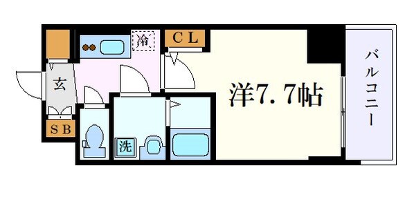 大須観音駅 徒歩6分 11階の物件間取画像